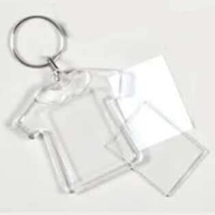 Color Your Own T-Shirt Keychain (48 pcs)