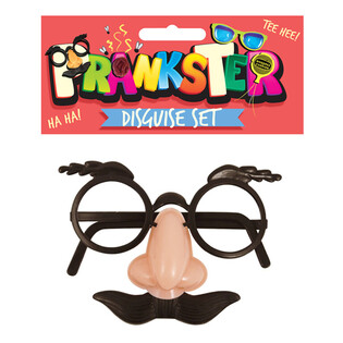 Funny Kids Party Glasses with Mustache (12 pieces)