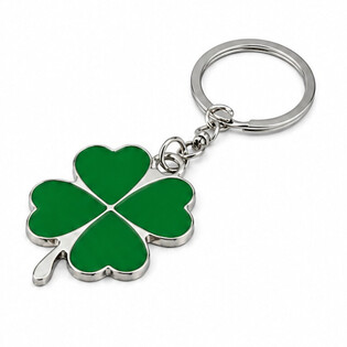FOUR-LEAF CLOVER - KEYCHAINS (48 pcs)