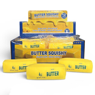 RAGE - SQUISHY BUTTER - FOAM FILLING - SLOW RISING - Dim 11x4x4 cm - IN DISPLAY (12 pcs)