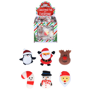 Lucky Dip Squishy Christmas Figures (96 pcs)