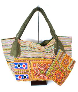 B-FAIR Brocante Bag Large Green (1 pc)