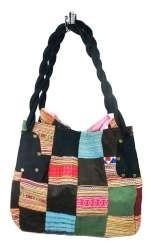 B-FAIR Patchwork Bag Large Black (1 pc)