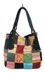 B-FAIR Patchwork Bag Large Black (1 pc)