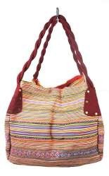 Art.nr: 97718B - B-FAIR Brocade Bag Large Red (1 pc)