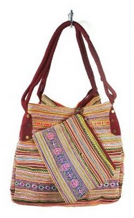 B-FAIR Brocante Bag Small Red (1 pc) - Wholesale