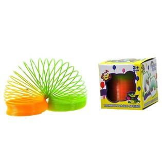 Rainbow Spiral Toy in Box &Oslash; 6.5 cm (24 pcs)