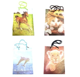 Packaging bag ANIMALS MIX - 12x17.5 (12st)