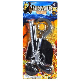 PIRATE TOY SET ON CARD MODEL 4 (6 pcs.)