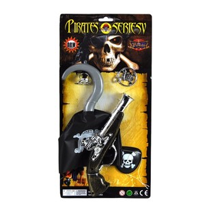 Pirate Toy Set on Card - Model 2 (6 pcs)