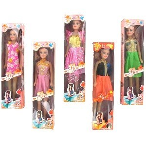 BEAUTY GIRL DOLL - MODEL 3 (6 pcs.)