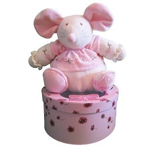 BABY BOW PLUSH TOY IN GIFT BOX - MODEL 11