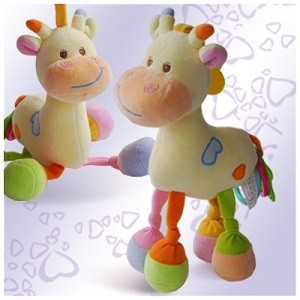 BABY BOW Plush Toy - Giraffe