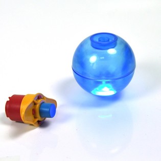 Light-Up Spinning Tops 5 cm (14 pcs)