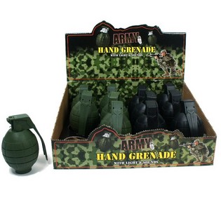 HAND GRENADE WITH LIGHT AND SOUND (12p.)