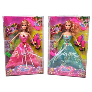 DOLL WITH ACCESSORIES - FLOWERS PRINCESS (2st.)