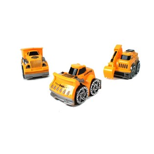 Construction Toy Vehicles in Display Box (12 pcs)
